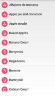 Desserts from A to Z