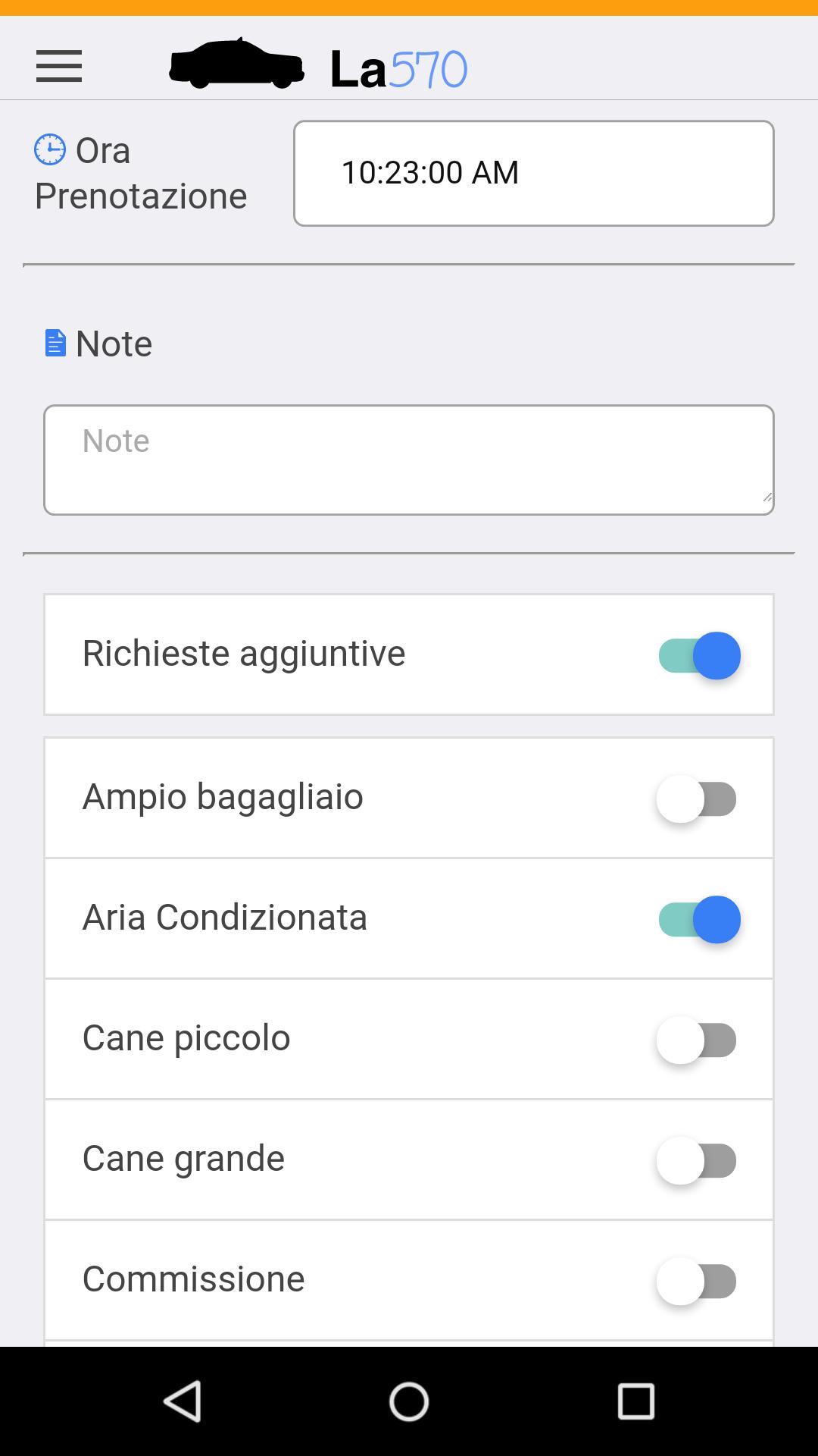 Taxi Napoli La570
