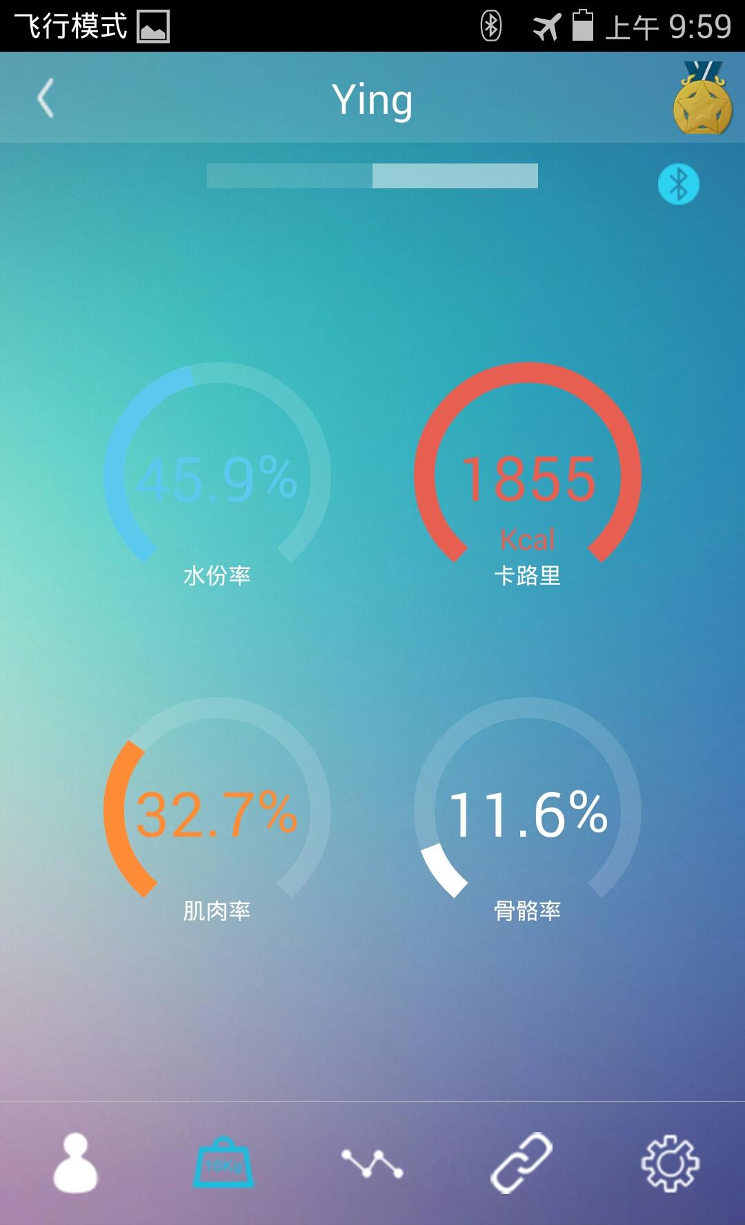 Dual-mode Bluetooth Scale