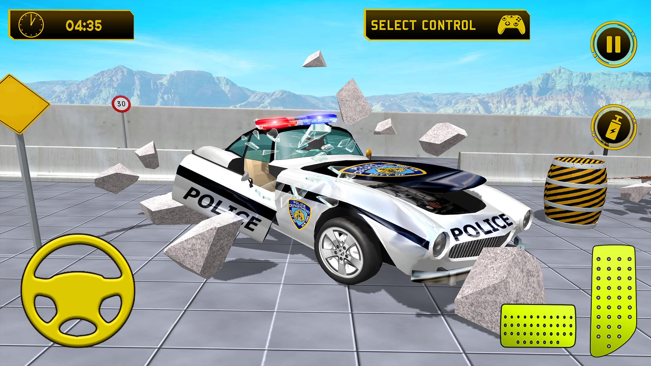 Police Car Crash: Derby Simulator 2019
