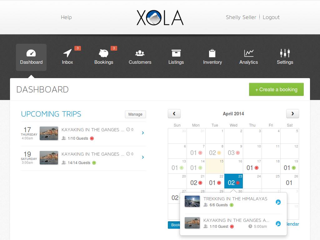 Xola Merchant