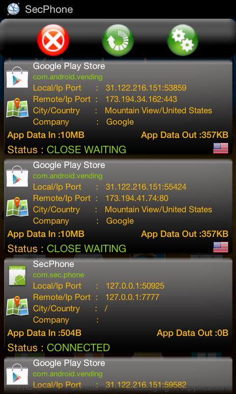 Connection Tracker