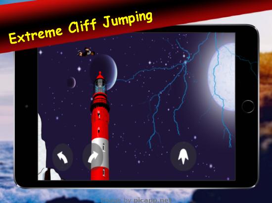 Back-Flip Cliff Diving Game
