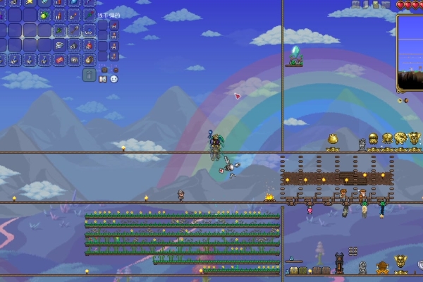 วิธีแปรงสี่โพสต์หลัง Terraria