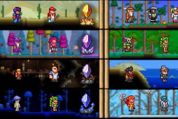 Quais são as apresentações ao terrário favorito do Terraria NPC