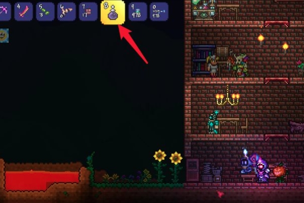 استراتيجيات لصنع الجرعات لمكافحة magma في terraria