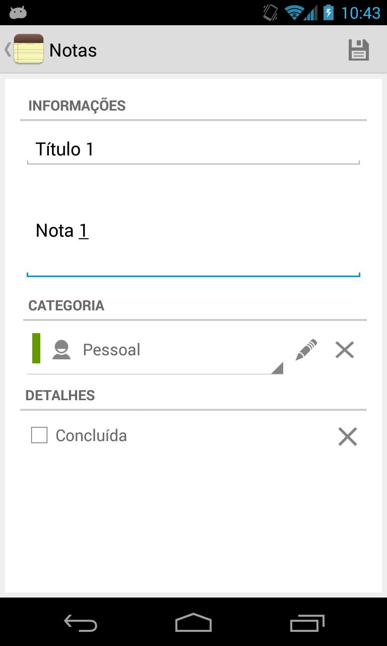 Notas e Metas