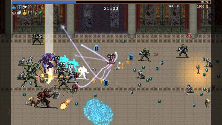 Como vencer Slogra e Gaibon em Sobreviventes de Vampiros Ode para Castlevania