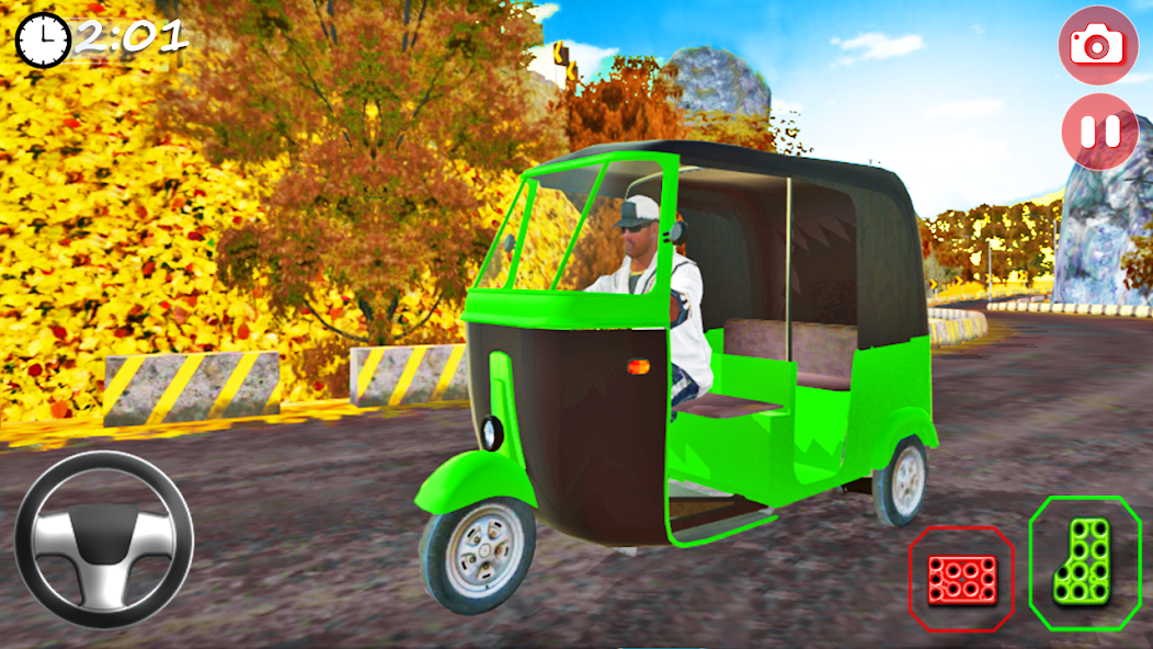 Insane TukTuk Rickshaw Driving