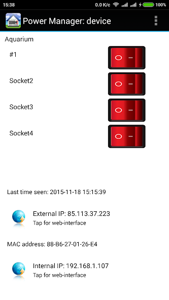 Energenie Power Manager