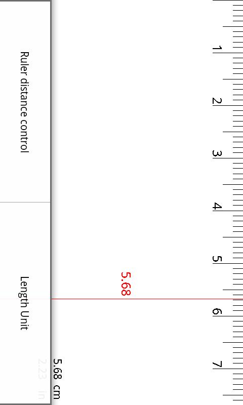 Ruler(cm, inch)