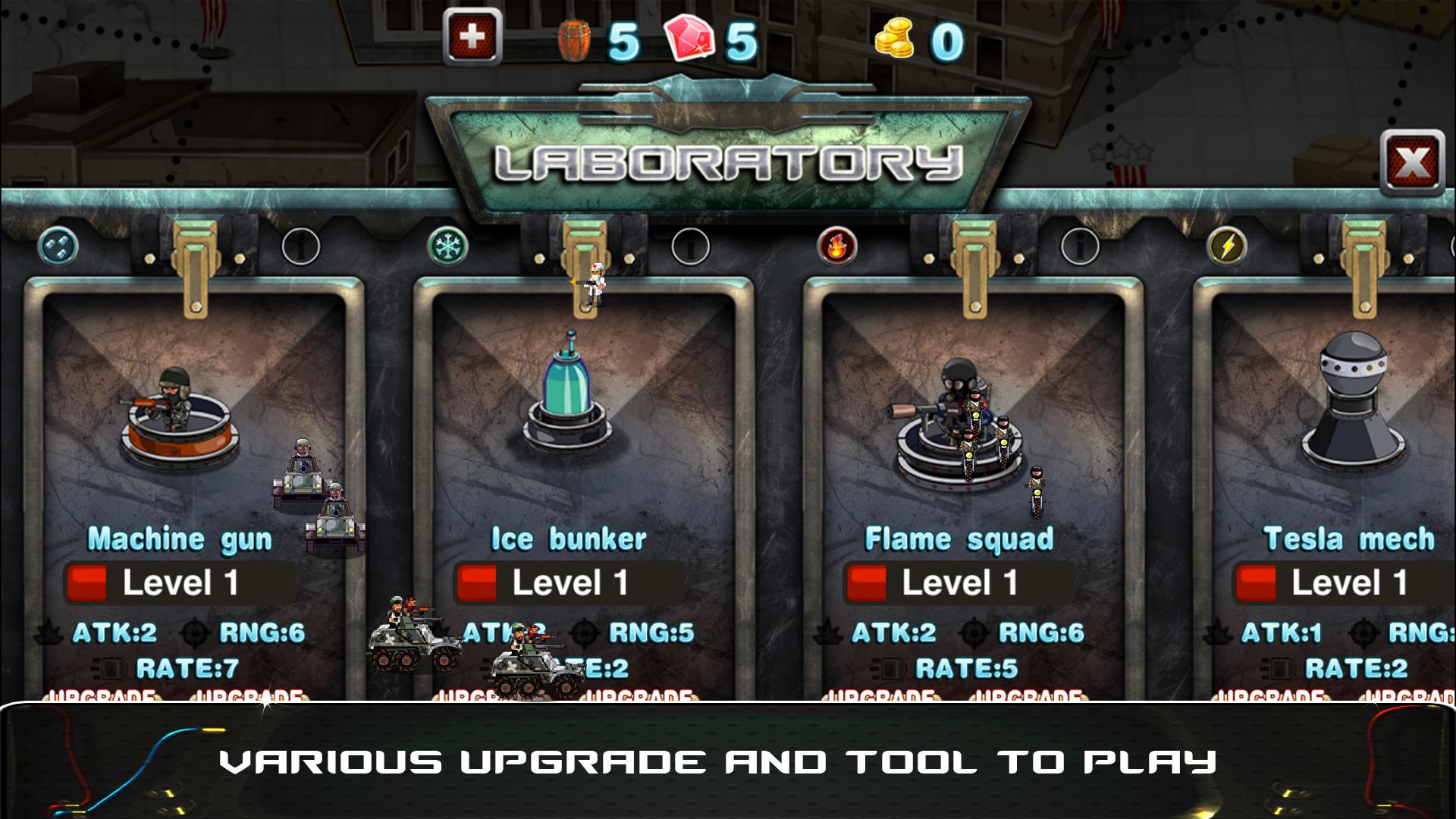 TD Zone: King Of Tower Defense Strike Rush