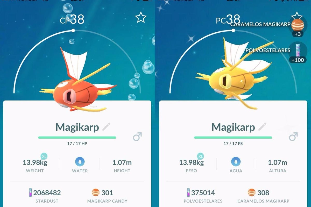 Pokémon Go Shinies - Cara Menangkap Magikarp Kilau, Gyarados Merah, dan Apa yang Kita Ketahui Tentang Pokémon Kilau Lainnya