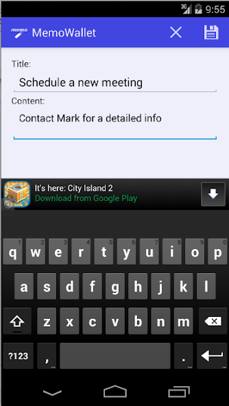 Memo Wallet: Quick Memo Notes