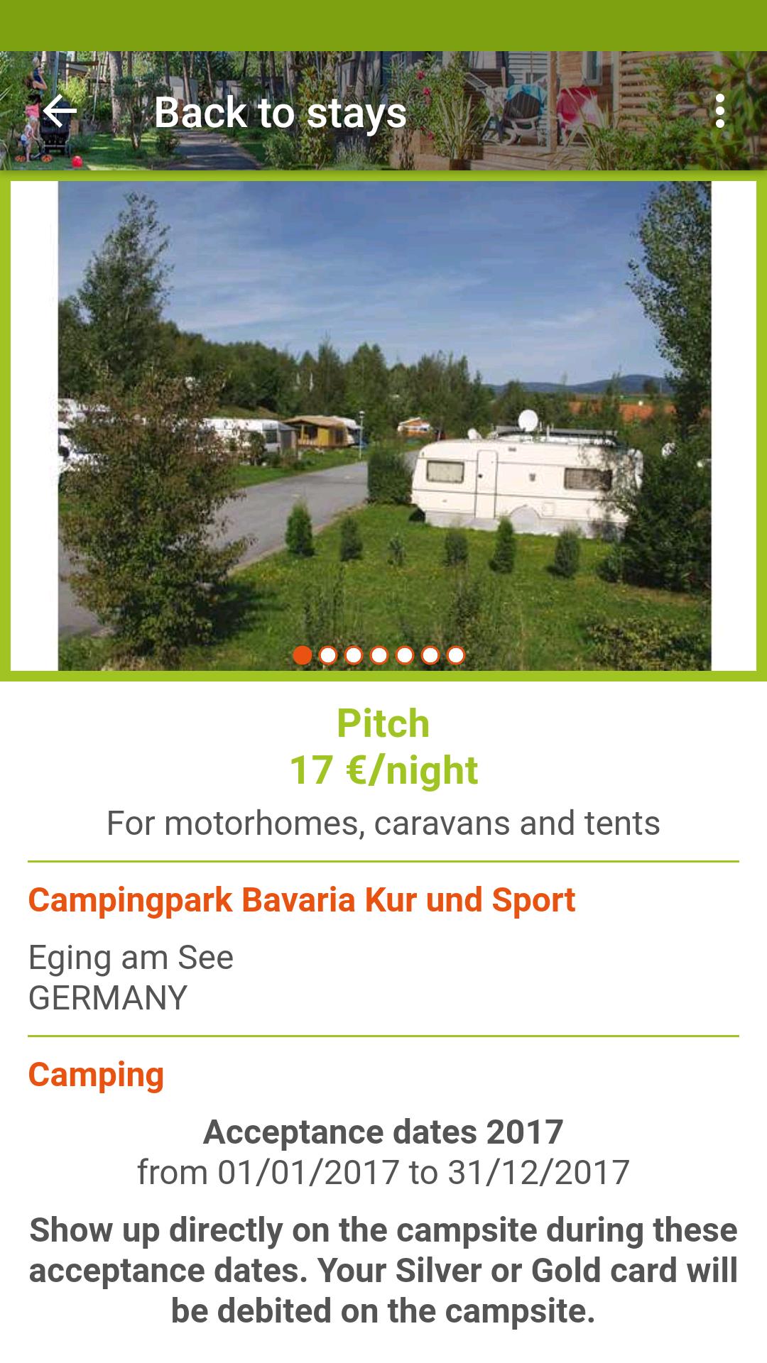 Camping Travel Club Guide
