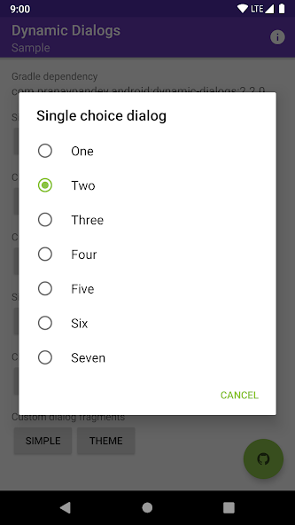 Dynamic Dialogs
