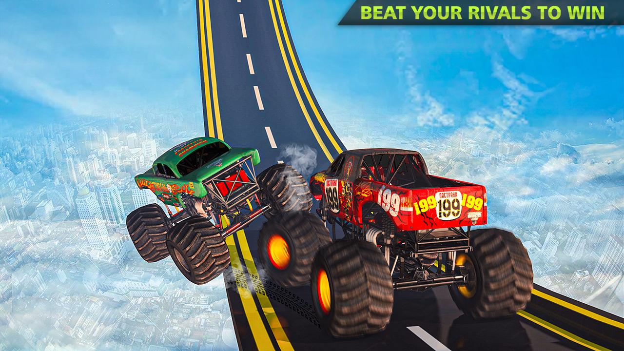 Impossible Monster Truck Stunt