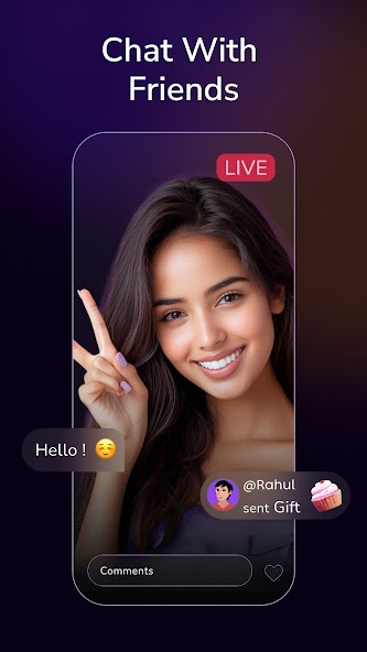 Moj Live - Live Stream & Chat