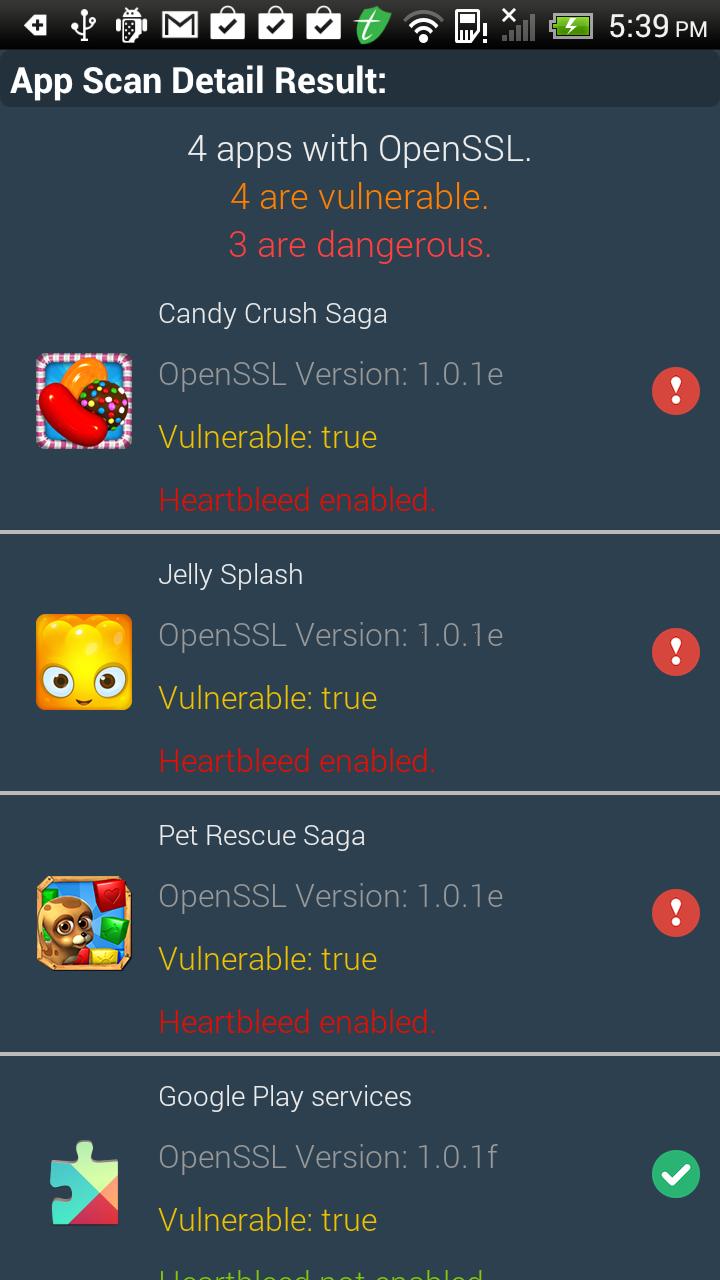 HeartBleed Detector