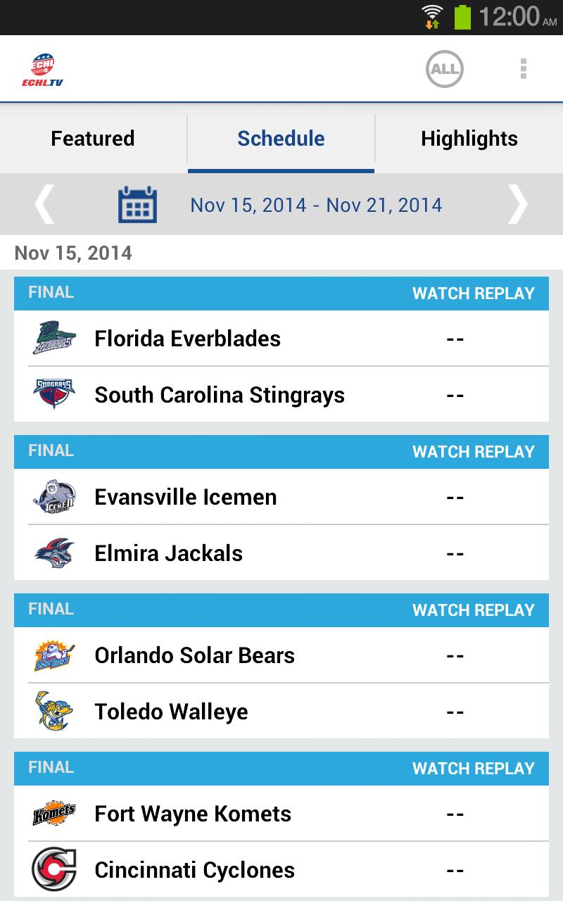 ECHL TV