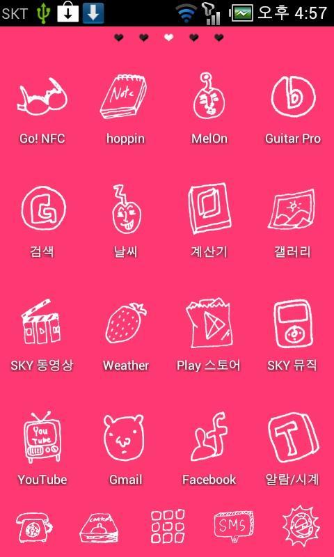 Go Sketch Theme Pink