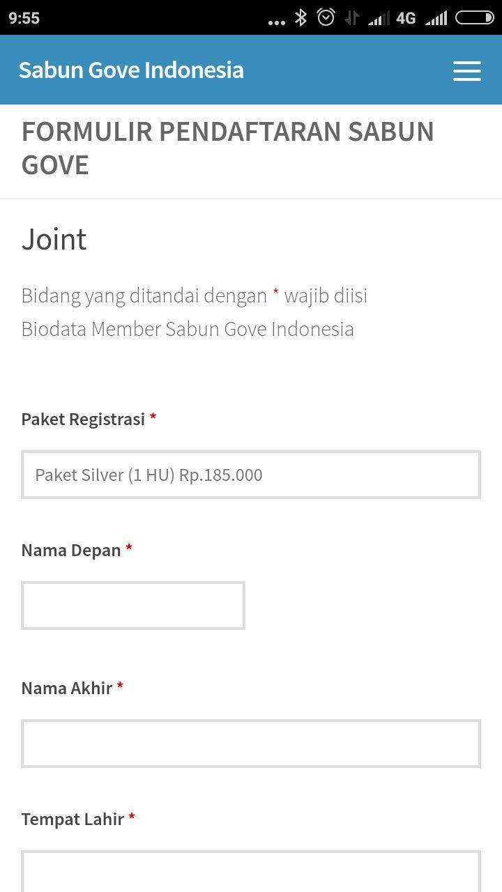 Sabun Gove Indonesia