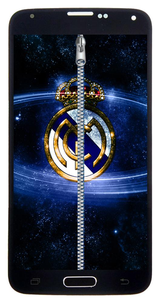 Real Zipper Lock Screen Madrid