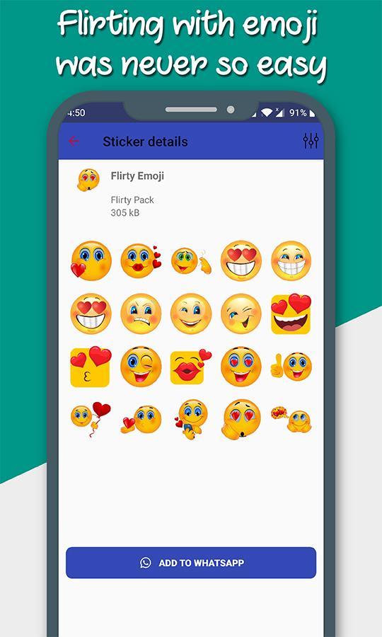 WAStickersApps - Flirty emoji & Flirty Stickers