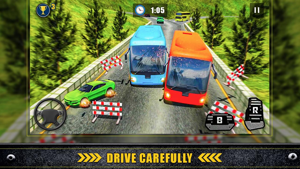 Offroad Bus Driving Game 2019: Hill Station