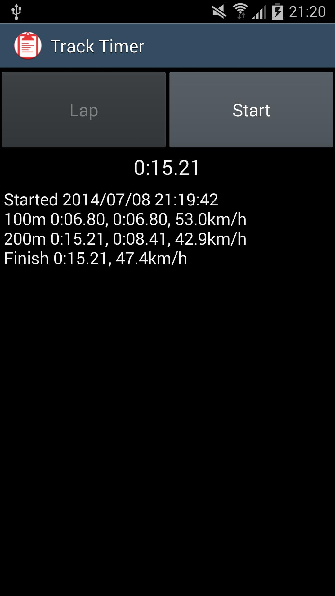 Track Timer