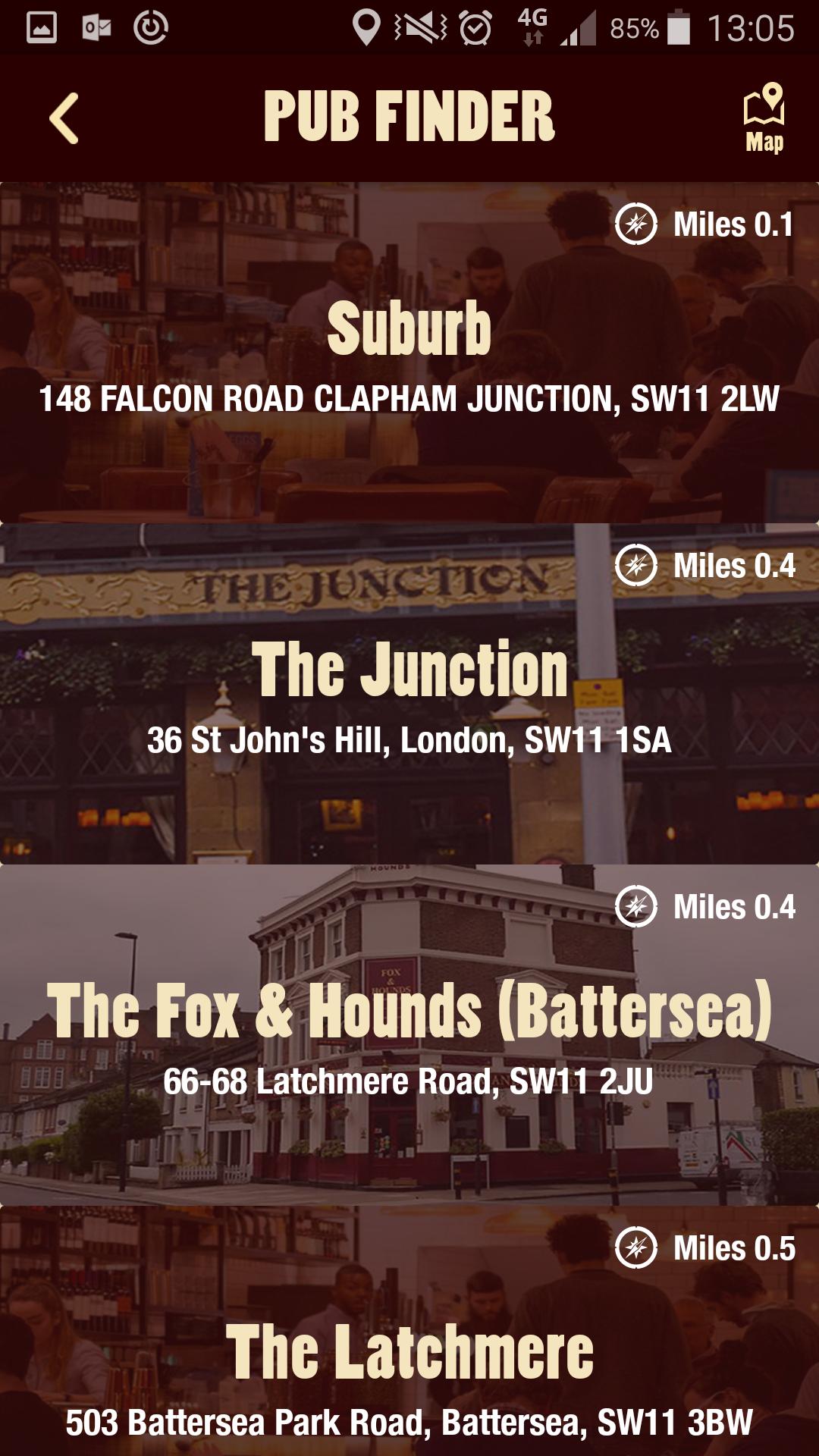 Kozel Pint Finder