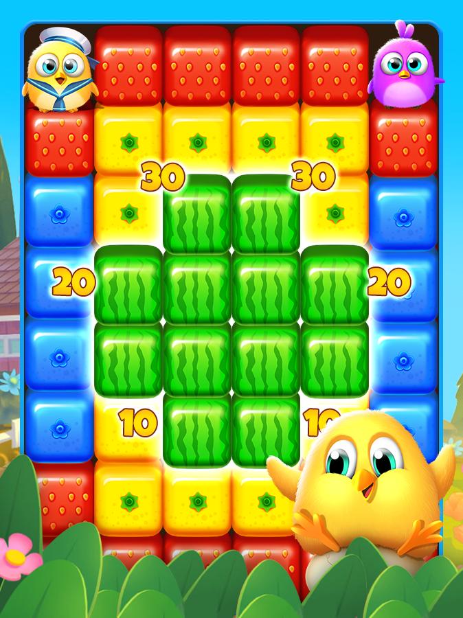 Candy Fruit Cube