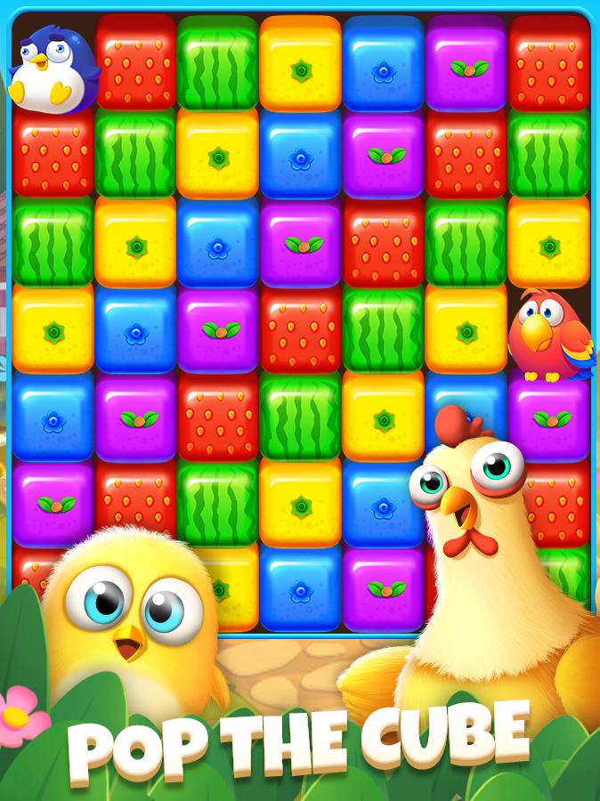 Candy Fruit Cube