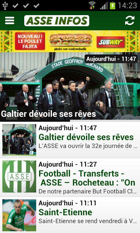 Saint Etienne infos - ASSE