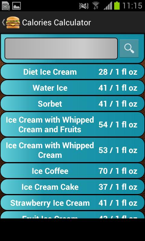 Calory Calculator free