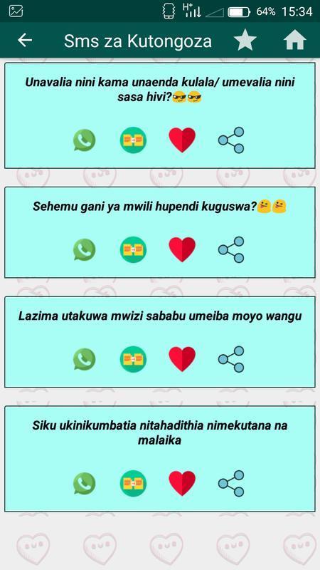 SMS Za Mapenzi 2019