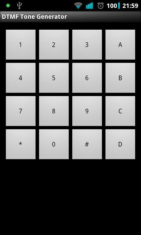 DTMF Tone Generator