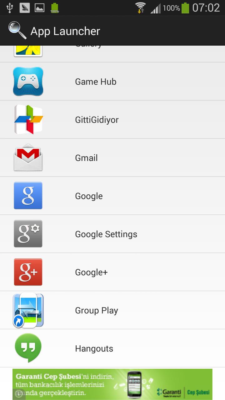 App Launcher