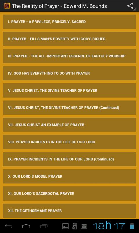 The Reality of Prayer