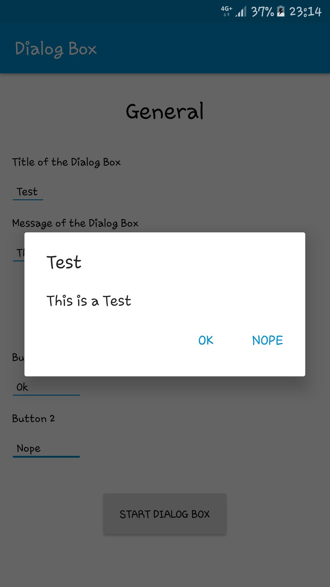 Dialog Box