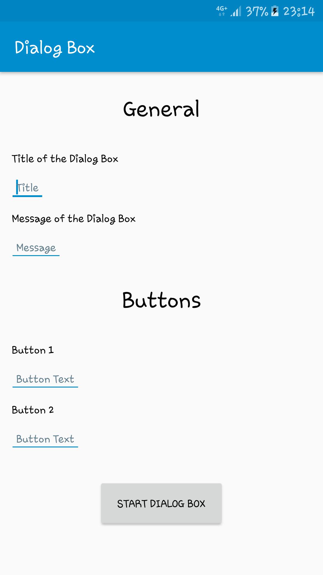 Dialog Box