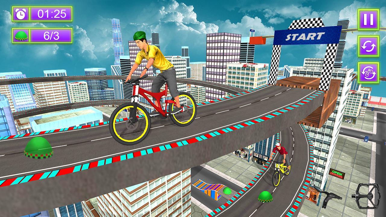 City BMX Cycle Extreme Road Stunts 2019