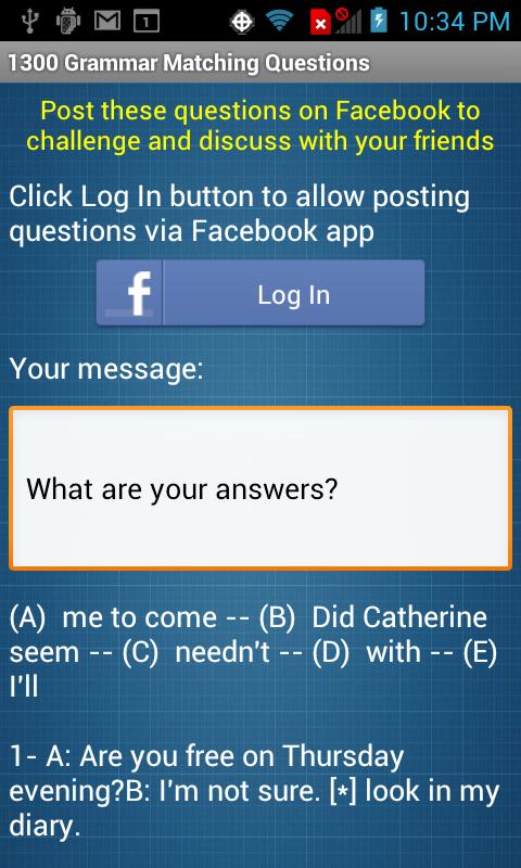 Test English Grammar II (Free)