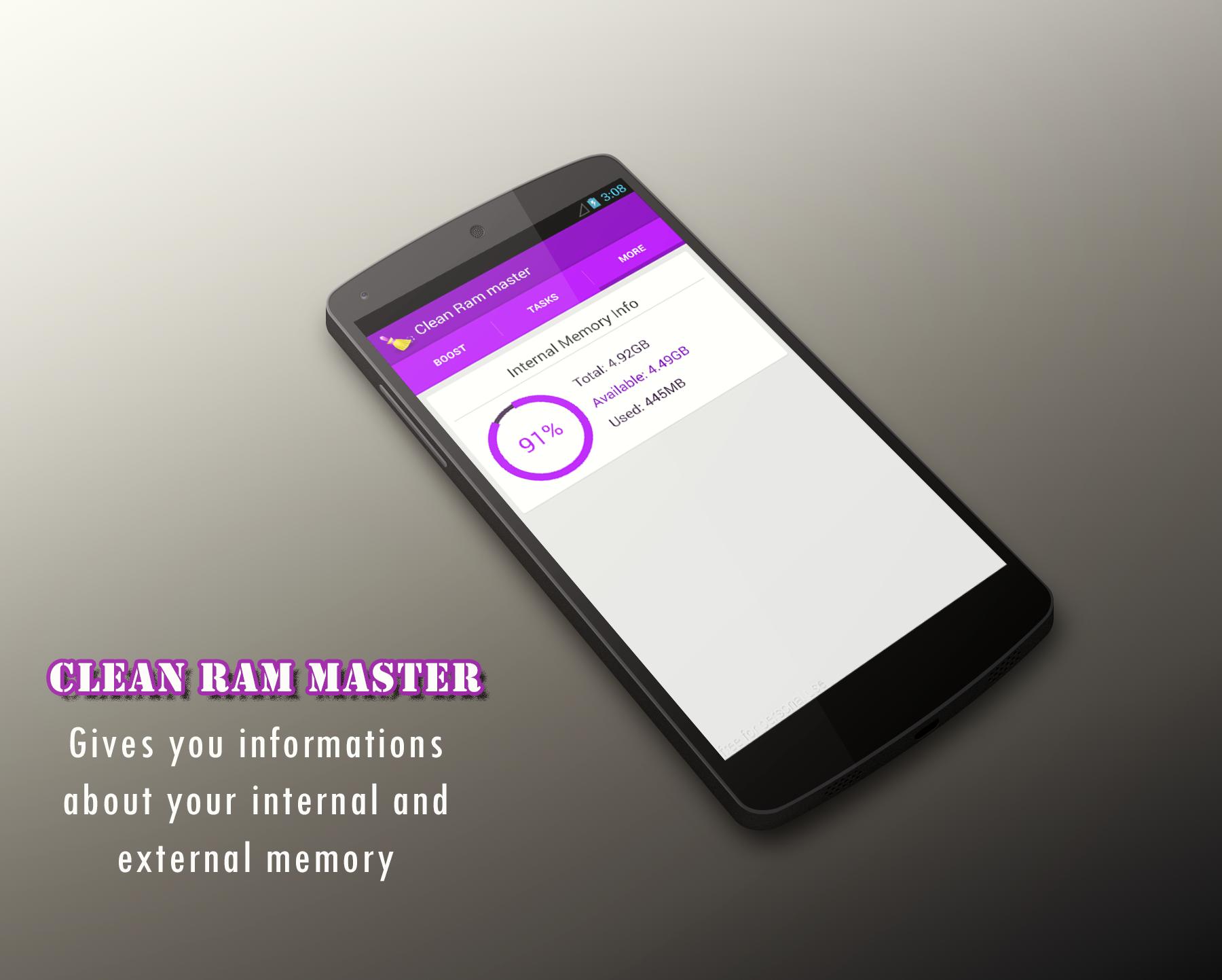 Clean Ram Master