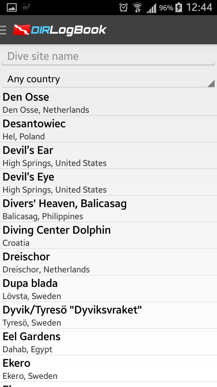 DIRLogBook