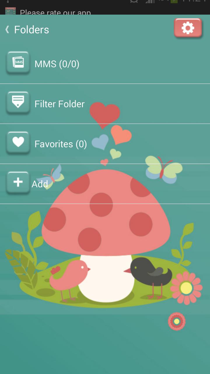 GO SMS Mushrooms
