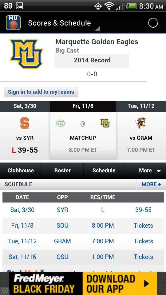 Marquette Basketball