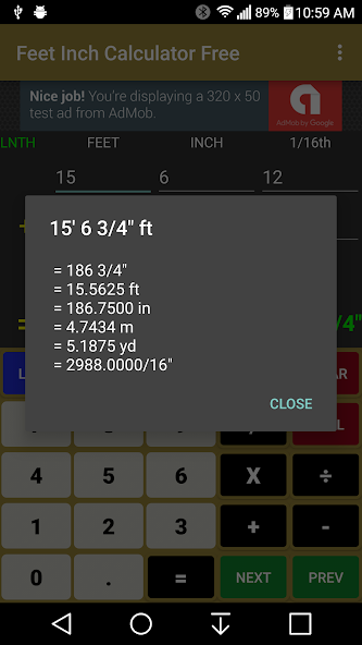 Feet Inch Calculator Free