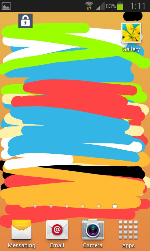 Finger Paint Live Wallpaper