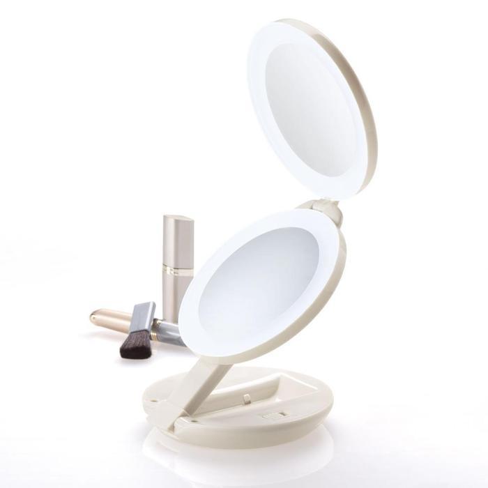 10x Lighted Makeup Mirror